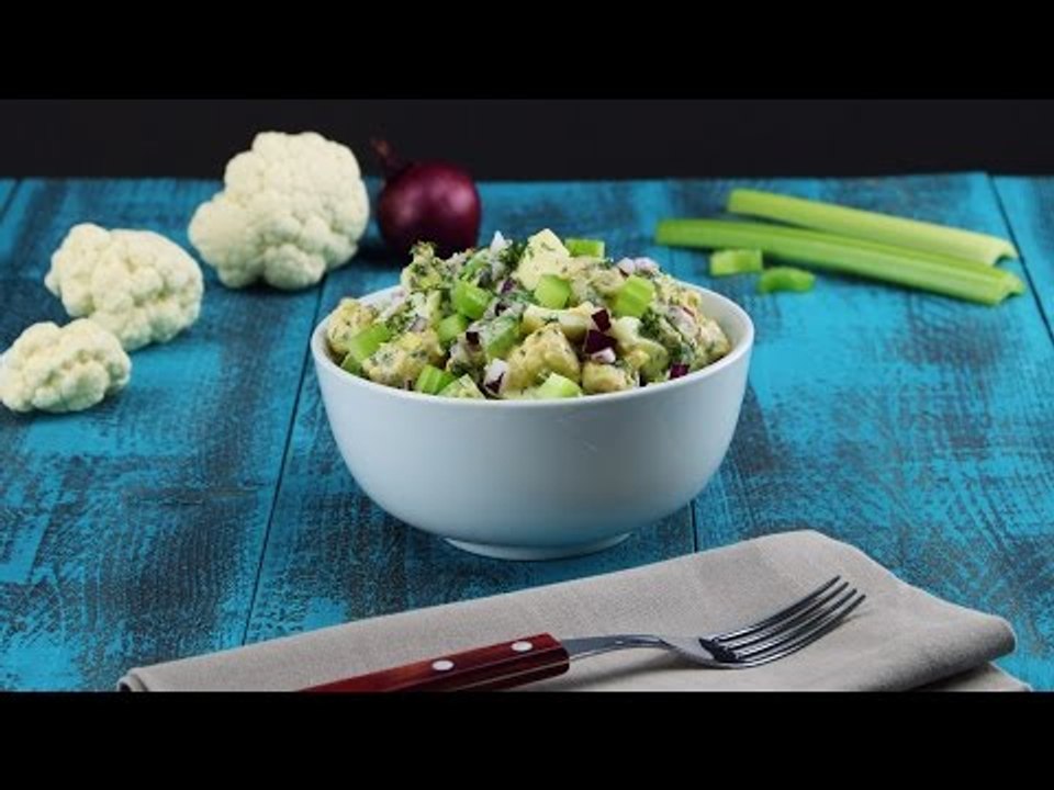 Blumenkohl Salat Rezept mit Joghurtdressing sorgt für aufregende Aromen