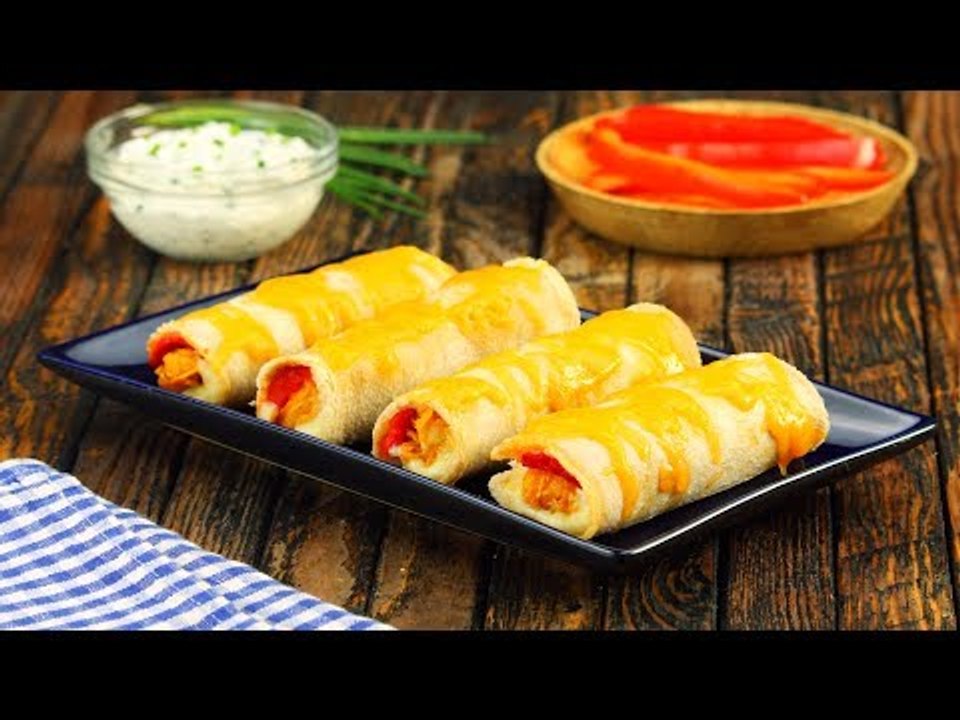 Raffinierte Zubereitung, toller Geschmack: knusprige Gockel-Röllchen.