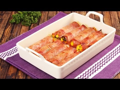 Frühstücks-Rouladen: Rührei Rezept mit Kochschinken für einen herzhaften Start in den Tag