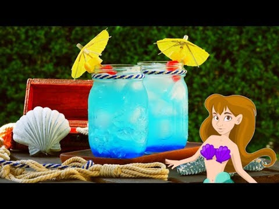 Genauso fabelhaft wie das Fabelwesen: der Meerjungfrauen-Cocktail.