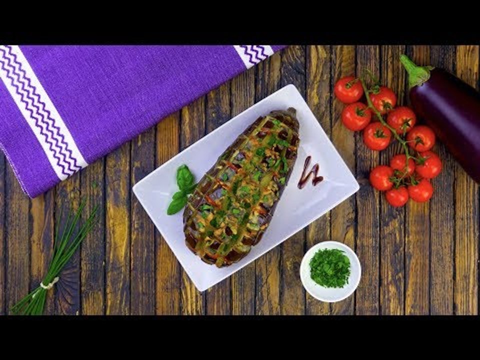 Mit Zupf-Aubergine macht Teilen Spaß. Greif zu und zieh!