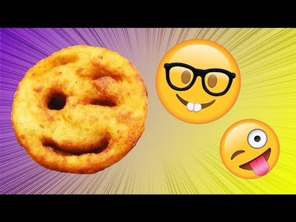 Emoji Pommes Frites einfach selber machen - ein Rezept für ein leckeres Abendessen