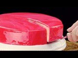 Spiegel Kuchen - Rezept für einen Mirror Cake mit glänzender Glasur