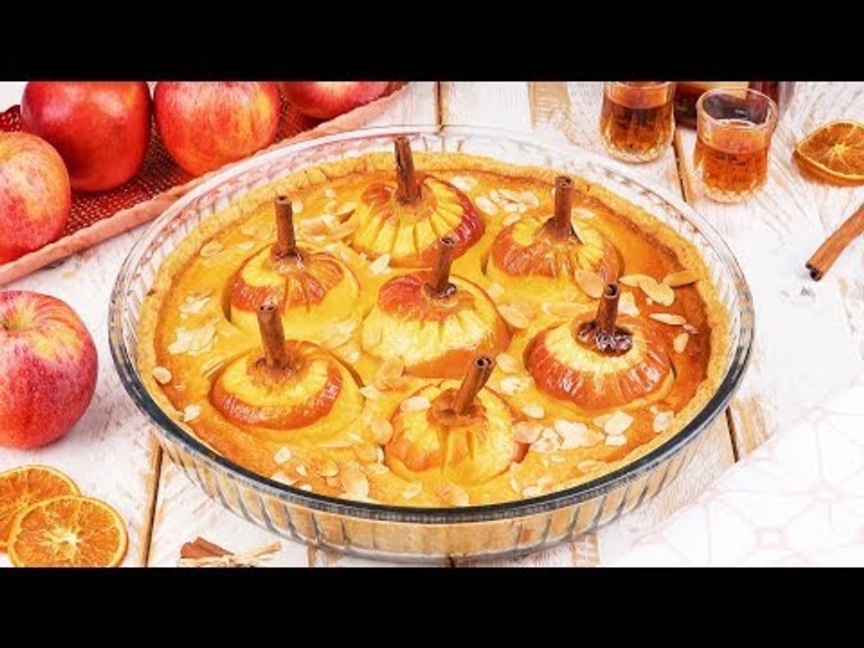 Bratapfel Kuchen Rezept für ein weihnachtliches Dessert