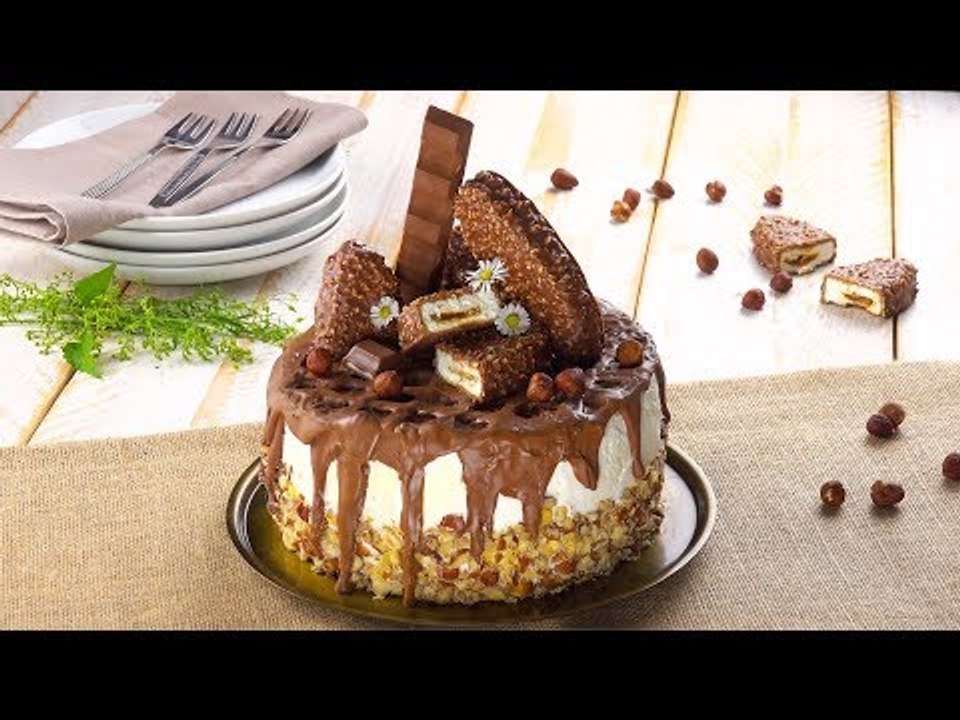 Kinder Maxi King Torte - ein Rezept für eine wunderbare Nusstorte