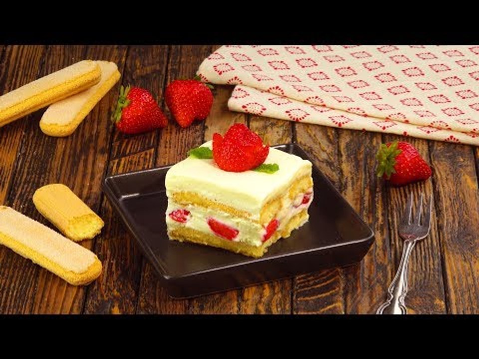 Erdbeer Tiramisu - mit diesem Rezept machst du den Dessert Klassiker mal ganz anders