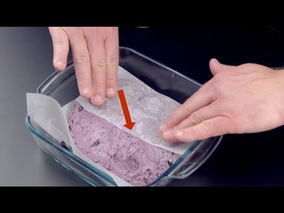 Packe die Paste in Papier ein und warte 30 min. Danach...