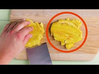 Das neue Fast Food: Zerdrücke DAS dafür mit einem Brett. Hammermäßig!