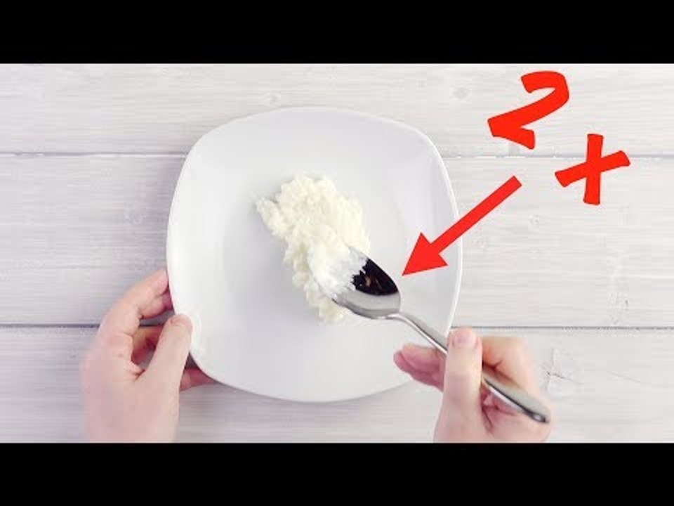 Eltern, drückt 2 EL Milchreis platt! Eure Kinder werden es euch danken!