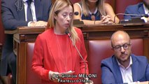 Meloni - Dichiarazione di voto sul decreto sicurezza bis (24.07.19)