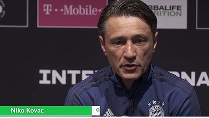 Kovac: "Oyuncularımdan memnunum"