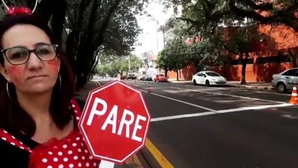 Cettrans realiza operação educativa no centro da cidade