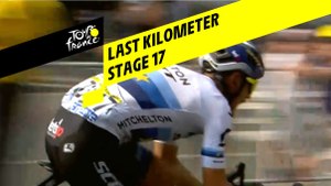 Last kilometer / Flamme rouge - Étape 17 / Stage 17 - Tour de France 2019