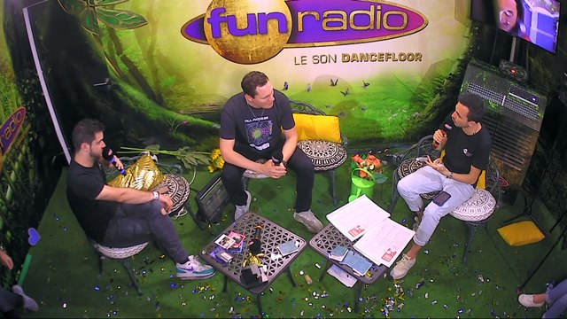TIESTO en interview sur Fun Radio à Tomorrowland 2019