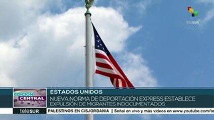 EEUU: Gobierno anuncia nuevo sistema de deportación exprés