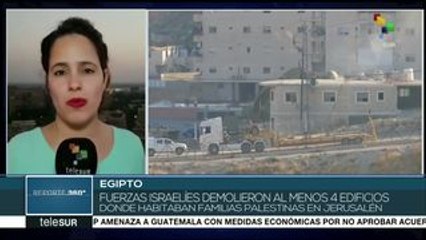 Repudio mundial a demolición que hace Israel de viviendas palestinas