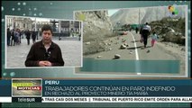 Perú: se cumplen 10 días de paro contra proyecto minero Tía María