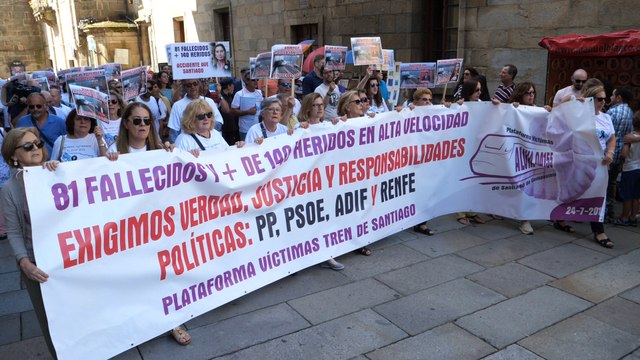 víctimas de Angrois exigen una investigación independiente