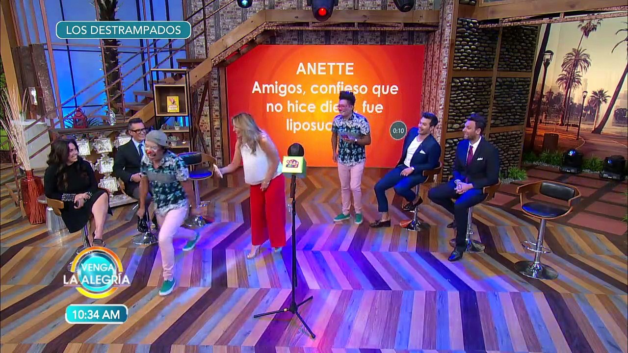 ¿Quién no pudo deletrear su palabra con Los Destrampados? | Venga La Alegría