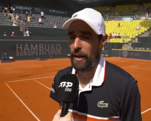 Hambourg - Chardy : "Très difficile, du premier au dernier point"
