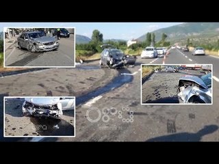 RTV Ora - Polici shkakton aksidentin në Milot, plagosen rëndë 3 persona