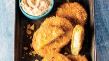 How to Make Kettle Chip Crusted Fried Green Tomatoes