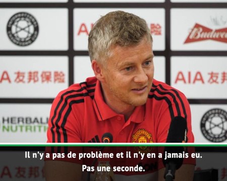 Man United - Solskjær : Pas de problème avec Pogba