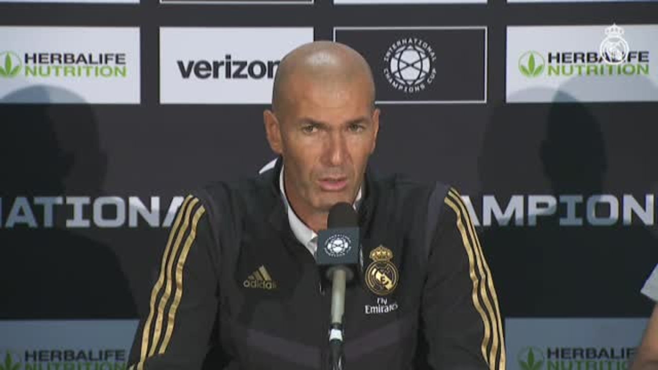 Zidane: "Estamos todos tocados por Marco"