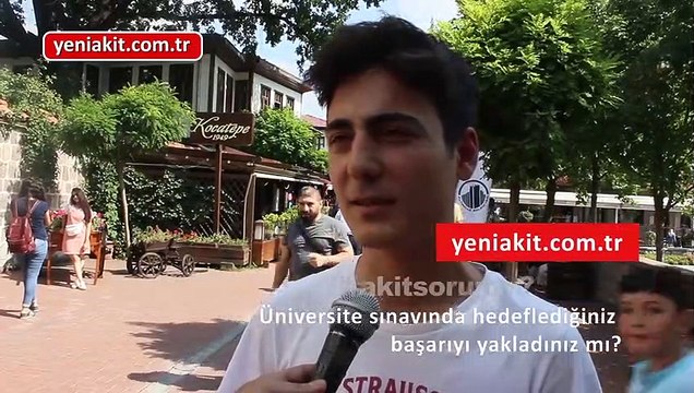Akit sordu, gençler cevapladı: Azimle çalışan karşılığını alır