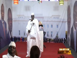 Yaya Jammeh dans Kouthia Show du 24 Juillet 2019
