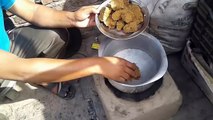 Aloo Gurr Sweet Dish Recipe (jaggery potatoes) village style - My village food secrets - Pak Villages Foods