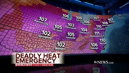 Life-threatening heat gripping US has first responders on high alert