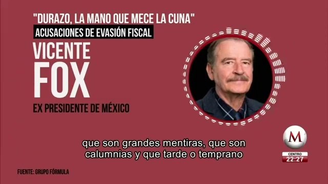 Alfonso Durazo es bastante traidor, bastante chueco: Vicente Fox