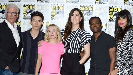 Kristen Bell's Emotional Goodbye to 'The Good Place' with Cast at Comic Con