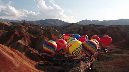 Geological park helps boost tourism in northwest China
