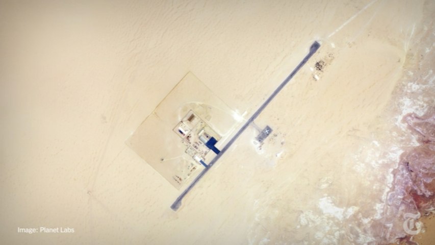How a CIA drone base grew in a desert out of a small commercial airstrip
