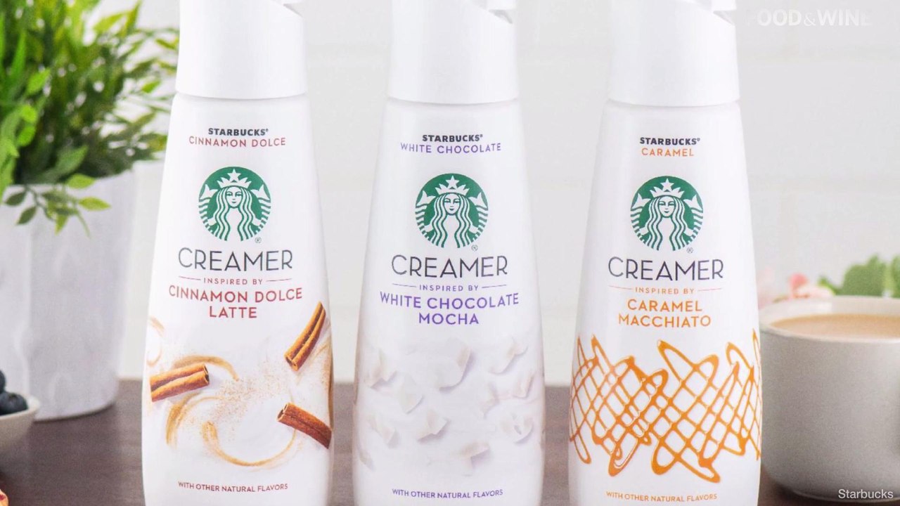 Starbucks Created a Line of Coffee Creamers Ins...
