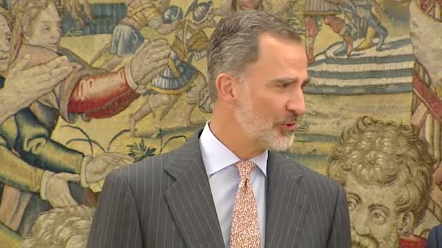 El rey recibe en audiencia a Ximo Puig y José Luis Martínez Almeida