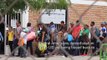 Migrants rejected by the United States await in Mexico to go back home