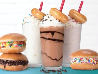 Krispy Kreme’s Updated Stores Include Doughnut Ice Cream Sandwiches and Milkshakes