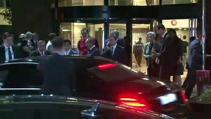 Dışişleri Bakanı Çavuşoğlu Belarus Müsteşarının tedavi gördüğü hastanede