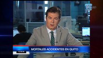 Mortales accidentes de tránsito en Quito