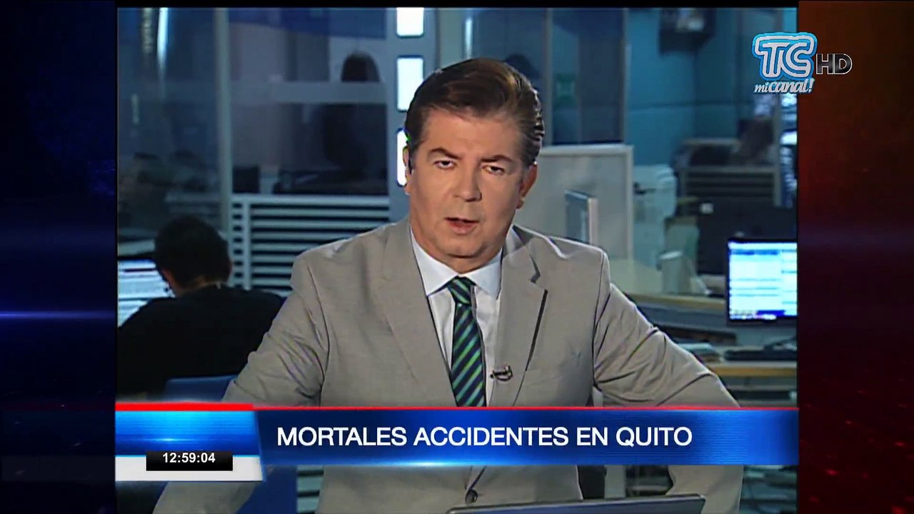 Mortales accidentes de tránsito en Quito