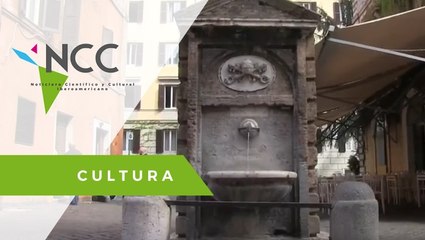 "Narizotas"las fuentes de Roma en las que el agua mana sin pausa