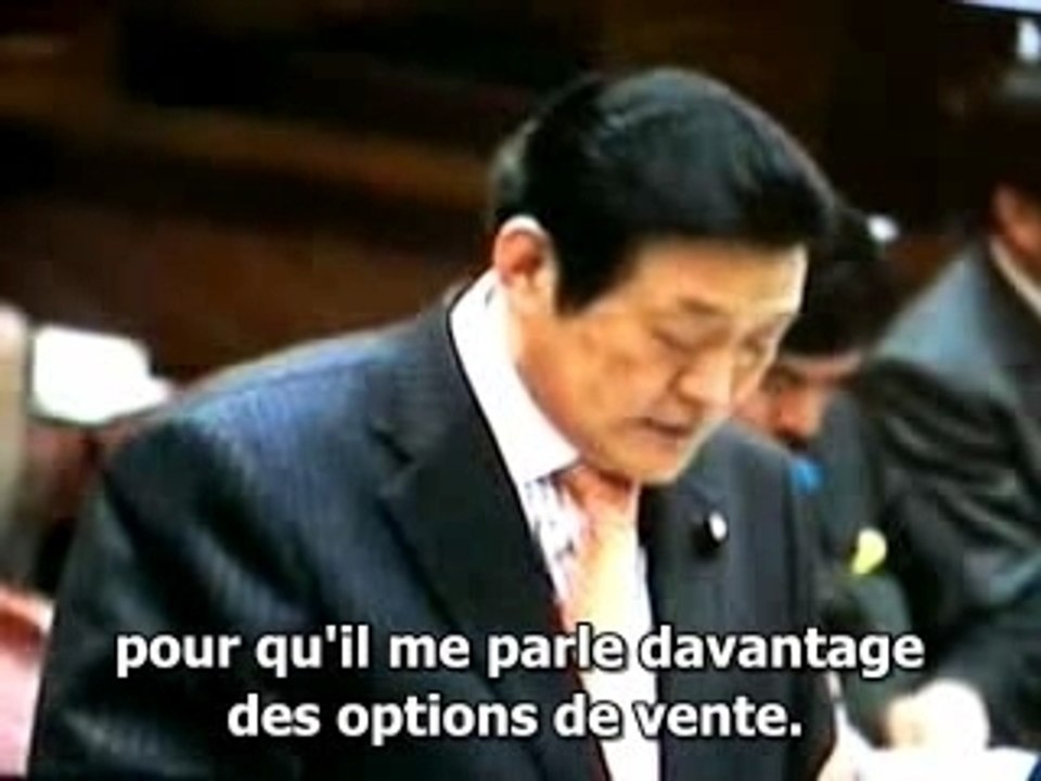 Le Sénateur Fujita questionne son gouvernement (2/2)
