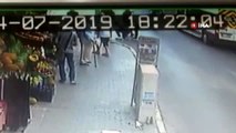 İzmir'de pompalı tüfek ve bıçaklı saldırı kamerada