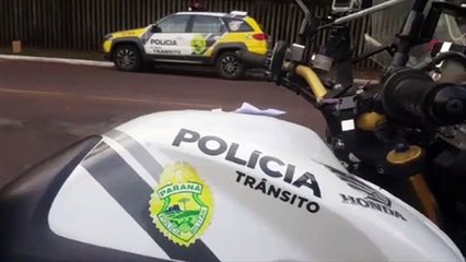 Cettrans e PM realizam Operação Bloqueio na Rua Manaus