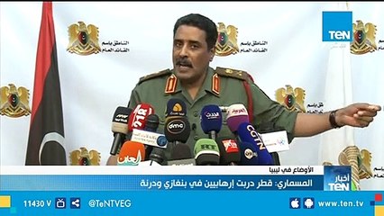 الجيش الليبي يعلن فرار المليشيات الإرهابية من محور الزطارنة جنوبي طرابلس