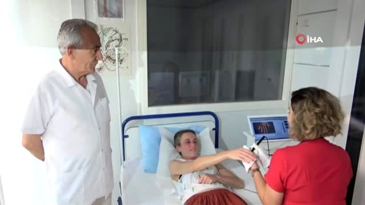 Fransız kadın, aradığı şifayı Alanya'da buldu