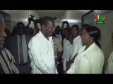 RTB/Visite du Président de l’Assemblée nationale au centre hospitalier universitaire Yalgado Ouedraogo